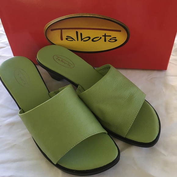 Vintage Talbots Wide Band Sandals 7 - Picture 2 of 10